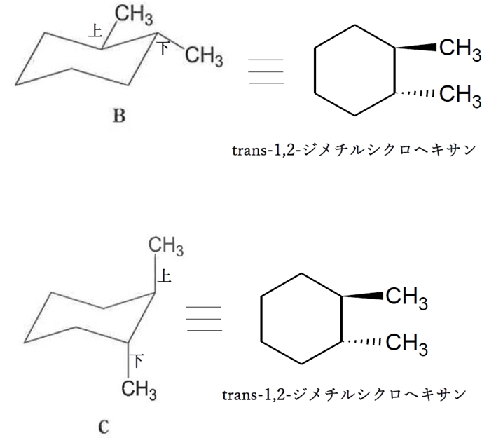 1,2-ジメチルシクロヘキサンの立体異性体の安定性 93回薬剤師国家試験問5
